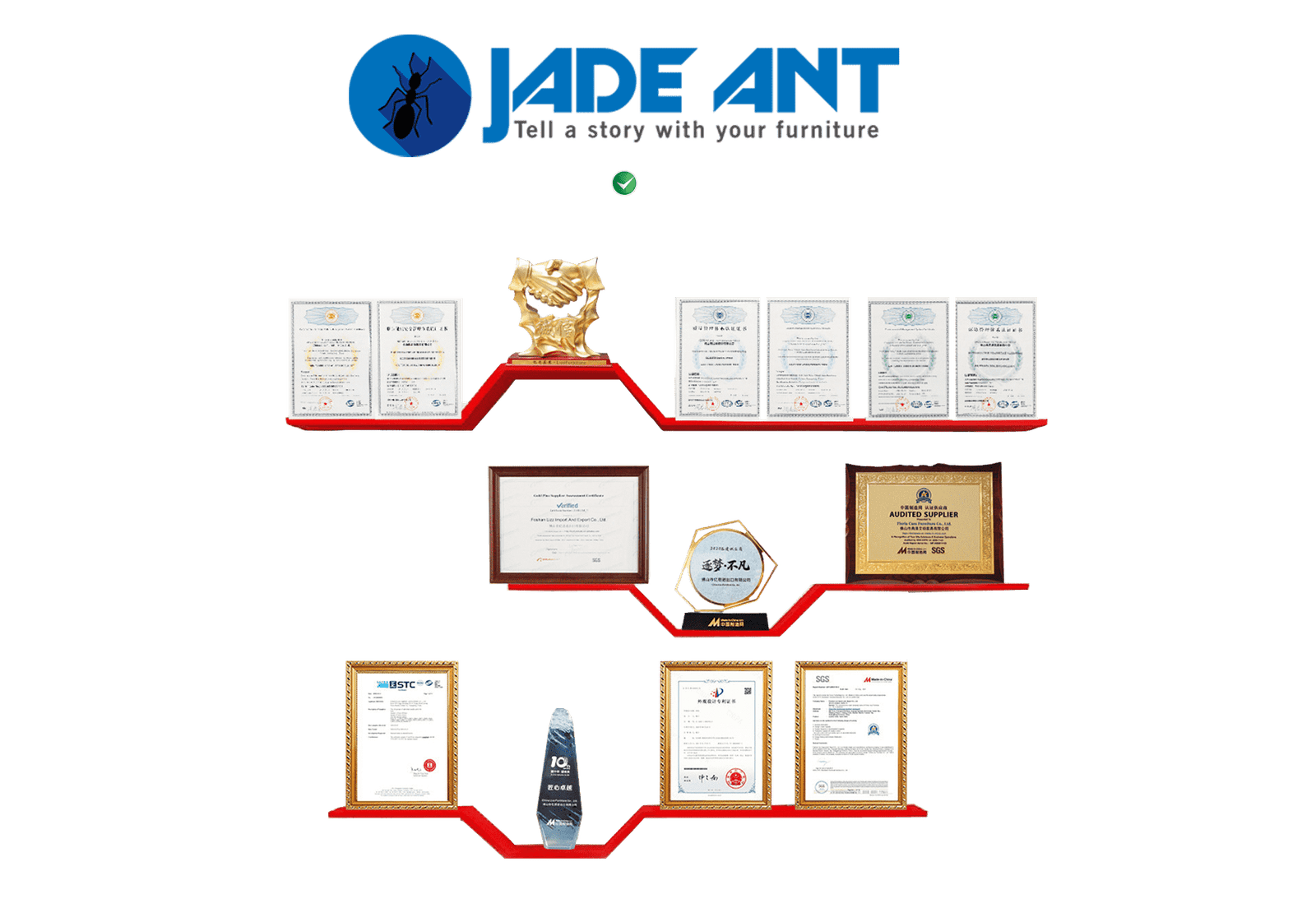 Jade Ant Furniture Factory Certifications and Quality Standards
